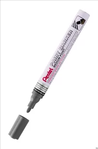 Marker Olejowy Pentel Średnia Okrągła  Końcówka,  Mmp10-Ma Perłowy Czarny - Markery do tablic - miniaturka - grafika 1