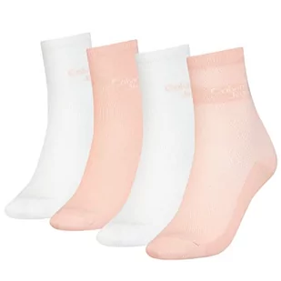 Calvin Klein Krótkie skarpety damskie, pink combo, rozmiar uniwersalny - Skarpetki damskie - miniaturka - grafika 1
