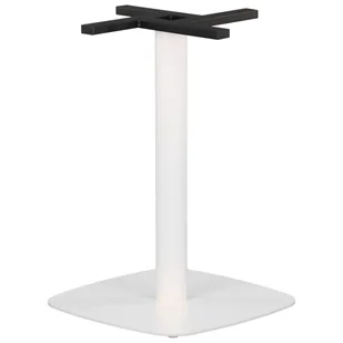Podstawa do stolika SH-3050-3/W, wysokość 71,5 cm, 49,5x49,5xcm, kolor biały - Inne meble biurowe - miniaturka - grafika 1