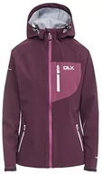 Kurtki damskie - Trespass damskie Ronda wodoszczelna kurtka softshell z kapturem einrol regulowanej wysokości, fioletowy, xxs FAJKSSL10001_BBYXXS - miniaturka - grafika 1