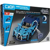 Zabawki konstrukcyjne - CaDA zestaw klocków konstrukcyjnych Blue Phantom 6w1 14073 14073-uniw - miniaturka - grafika 1
