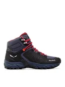 Buty trekkingowe damskie - Salewa Trekkingi Ws Alpenrose 2 Mid Gtx GORE-TEX 61374-0988 Granatowy - miniaturka - grafika 1