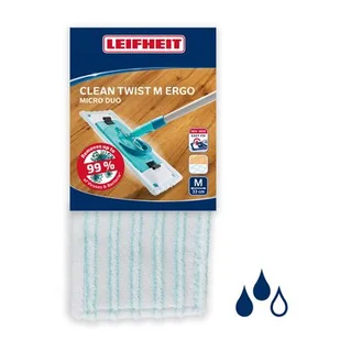 Nakładka micro duo do mopa Clean Twist M Ergo - Miotły, szufle, mopy - miniaturka - grafika 1