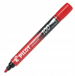 Pilot Marker permanentny SCA-100 okrągły - czerwony SCA-100-R - Flamastry - miniaturka - grafika 2