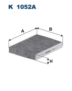 Filtron K 1052A Filtr kabinowy z aktywnym węglem K1052A - Filtry kabinowe - miniaturka - grafika 1