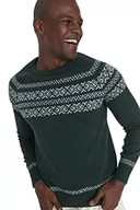 Garnitury - TRENDYOL Męska kamizelka sweterkowa - zielona - dopasowany krój, ZIELONY, S - miniaturka - grafika 1