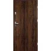 Drzwi zewnętrzne - OK DOORS Drzwi zewnętrzne stalowe wejściowe Arges orzechowe 80 prawe - miniaturka - grafika 1
