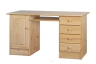 Biurka - Biurko TARDA *sosna naturalna, 150x75x60, lite drewno sosnowe 2,2-2,5 cm - miniaturka - grafika 1