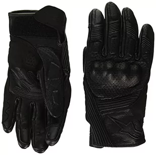 Rękawice motocyklowe Alpinestars Mustang V2 rękawiczki czarne czarne, czarne/czarne, S - Badminton - miniaturka - grafika 1