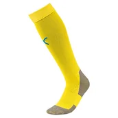 Skarpetki damskie - Puma Mężczyźni Team Liga Socks Core Skarpety, Żółty (Cyber Yellow), Rozmiar 43 - 46 - miniaturka - grafika 1