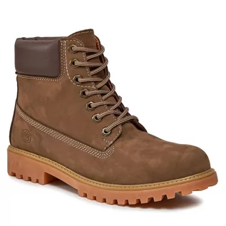 Buty trekkingowe męskie - Trapery Lumberjack RIVER SM00101-034-D01 Antelope CE035 - grafika 1