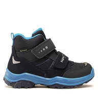 Buty dla chłopców - Trzewiki Superfit 1-000061-8030 M Niebieski - miniaturka - grafika 1