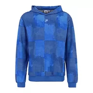 Bluzy męskie - FILA Męska bluza z kapturem Randazzo AOP Regular, Lapis Blue Pills Camo Aop, XXL - miniaturka - grafika 1