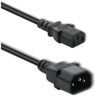 Kable komputerowe i do monitorów - Qoltec Kabel zasilający do UPS | C13/C14 | 1,8m 53897 - miniaturka - grafika 1