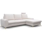 Narożniki - Narożnik z funkcją spania MONACO Tkanina Loft Kolor do wyboru - miniaturka - grafika 1