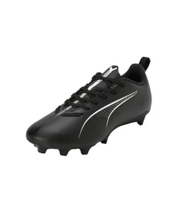 PUMA Unisex Ultra 5 Play Fg/Ag Jr buty piłkarskie dla dzieci, Czarna puma, biała puma, 34 EU - Piłka nożna - miniaturka - grafika 1