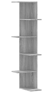 Narożna półka do salonu szary dąb sonoma K0-F76 - Półki do salonu - miniaturka - grafika 1