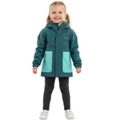 Kurtki i płaszcze dla dziewczynek - Kurtka dziewczęca Vaude Campfire 3 w 1polar zielona-104 - miniaturka - grafika 1