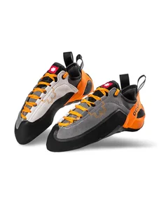 Buty wspinaczkowe Ocun Jett LU - grey/orange - Sprzęt wspinaczkowy - miniaturka - grafika 1