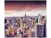 Fototapety - Oobrazy Fototapeta, Drapacze chmur w NY, 6 elementów, 268x240 cm - miniaturka - grafika 1