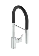 Baterie kuchenne - Ideal Standard Gusto - Bateria zlewozmywakowa z elastycznym ramieniem i strumieniem, chrom BD417AA - miniaturka - grafika 1