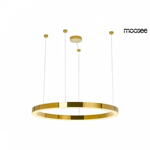 MOOSEE lampa wisząca RING LUXURY 110 złota - LED, chromowane złoto kod: MSE010100110 - Lampy sufitowe - miniaturka - grafika 1