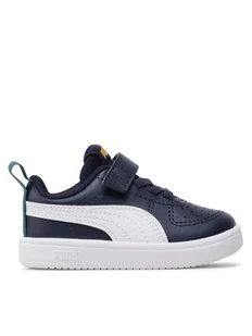 Puma Sneakersy Rickie Ac Inf 384314 07 Granatowy - Buty dla chłopców - miniaturka - grafika 1