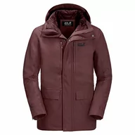 Kurtki męskie - Jack Wolfskin Męska kurtka West Coast kurtka chroniąca przed warunkami atmosferycznymi, Cordovan Red, XXL - miniaturka - grafika 1