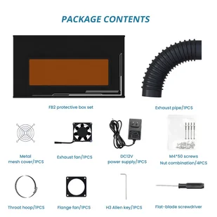 ATOMSTACK FB2 Plus Laser Engraver Foldable Enclosure with Extension Kit, Fireproof, Dustproof, 1170*730*310mm - Grawerowanie i akcesoria - miniaturka - grafika 6