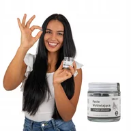 Pasty do zębów - Pasta Do Zębów W Tabletkach Wybielająca Z Aktywnym Węglem Naturalna SMILEY - miniaturka - grafika 1