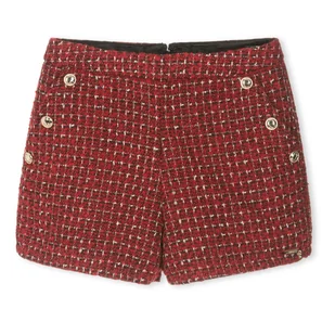 Spodenki dziewczęce Guess szorty czerwone eleganckie-152 - Spodenki damskie - miniaturka - grafika 1