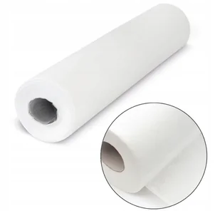 PRZEŚCIERADŁO PODKŁAD Z WŁÓKNINY KOSMETYCZNY MEDYCZNY FIZELINA 60cm x 50m - Prześcieradła dla dzieci - miniaturka - grafika 1