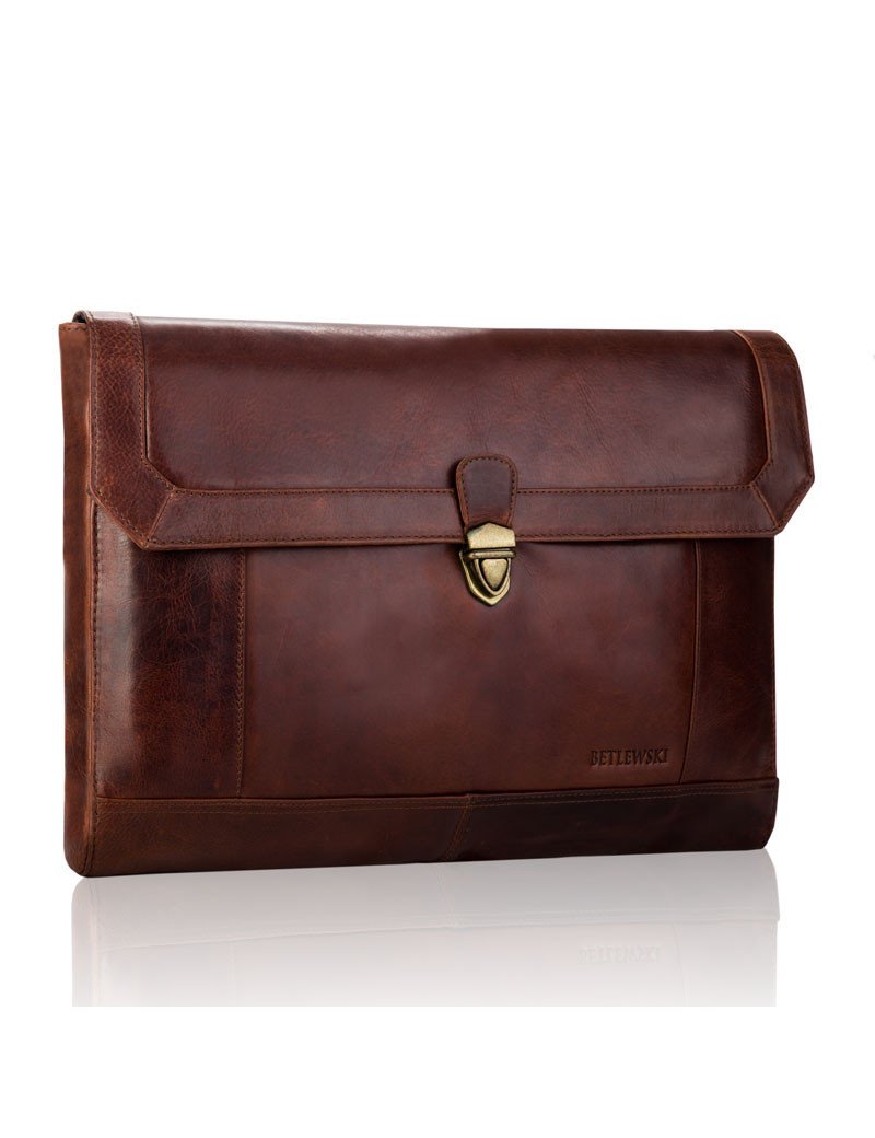 Betlewski, Aktówka skórzana, brązowa