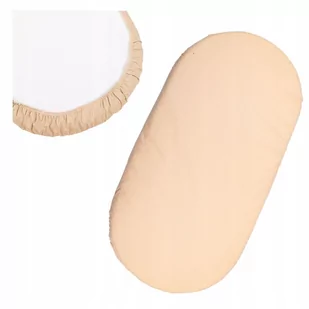 Prześcieradło do gondoli wózka kołyski z gumką bawełniane, Lama Love, beżowe, 74x36 cm - Prześcieradła dla dzieci Prześcieradło do gondoli wózka kołyski z gumką bawełniane, Lama Love, beżowe, 74x36 cm - Prześcieradła dla dzieci - miniaturka - grafika 1