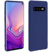 Etui i futerały do telefonów - Etui do Samsunga Galaxy S10, miękkie w dotyku etui, silikonowe etui – Niebieskie - miniaturka - grafika 1