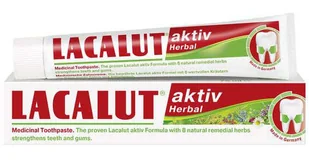 Natur Produkt Lacalut Aktiv Herbal 75 ml - Pasty do zębów - miniaturka - grafika 1