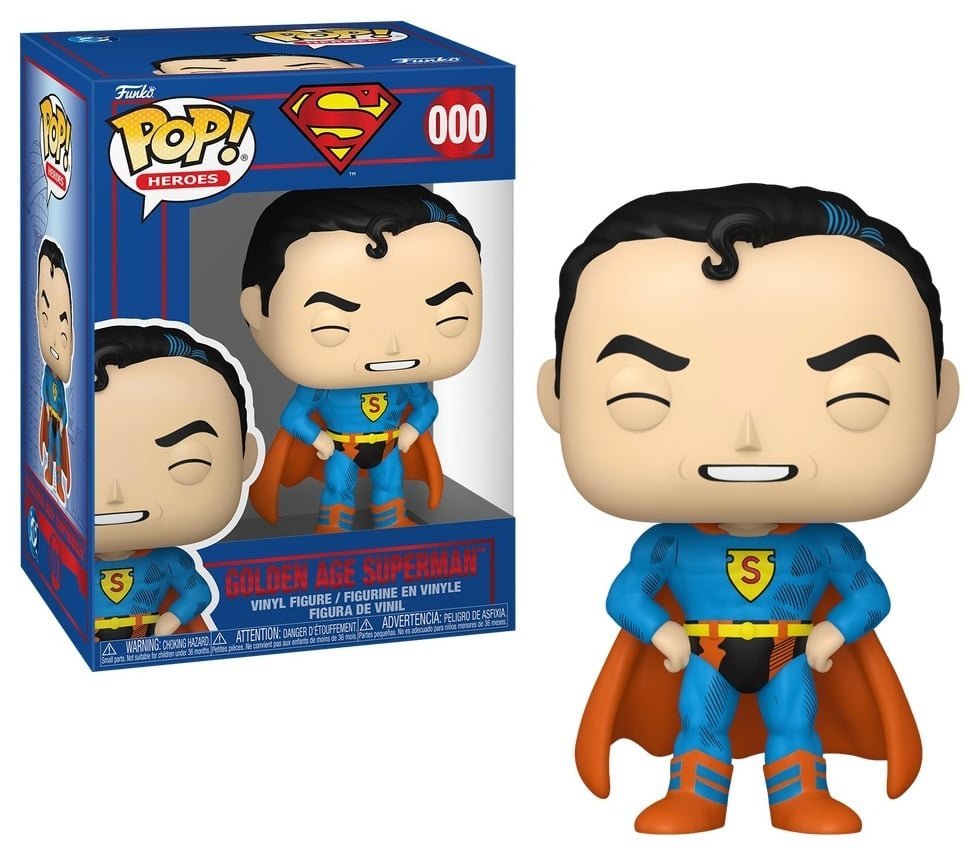 funko pop! superman heroes 000 golden age superman