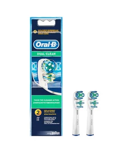 Braun Oral-B końcówki ckbue rsten Dual Clean-częściowy 64711700 - Końcówki do szczoteczek elektrycznych - miniaturka - grafika 1