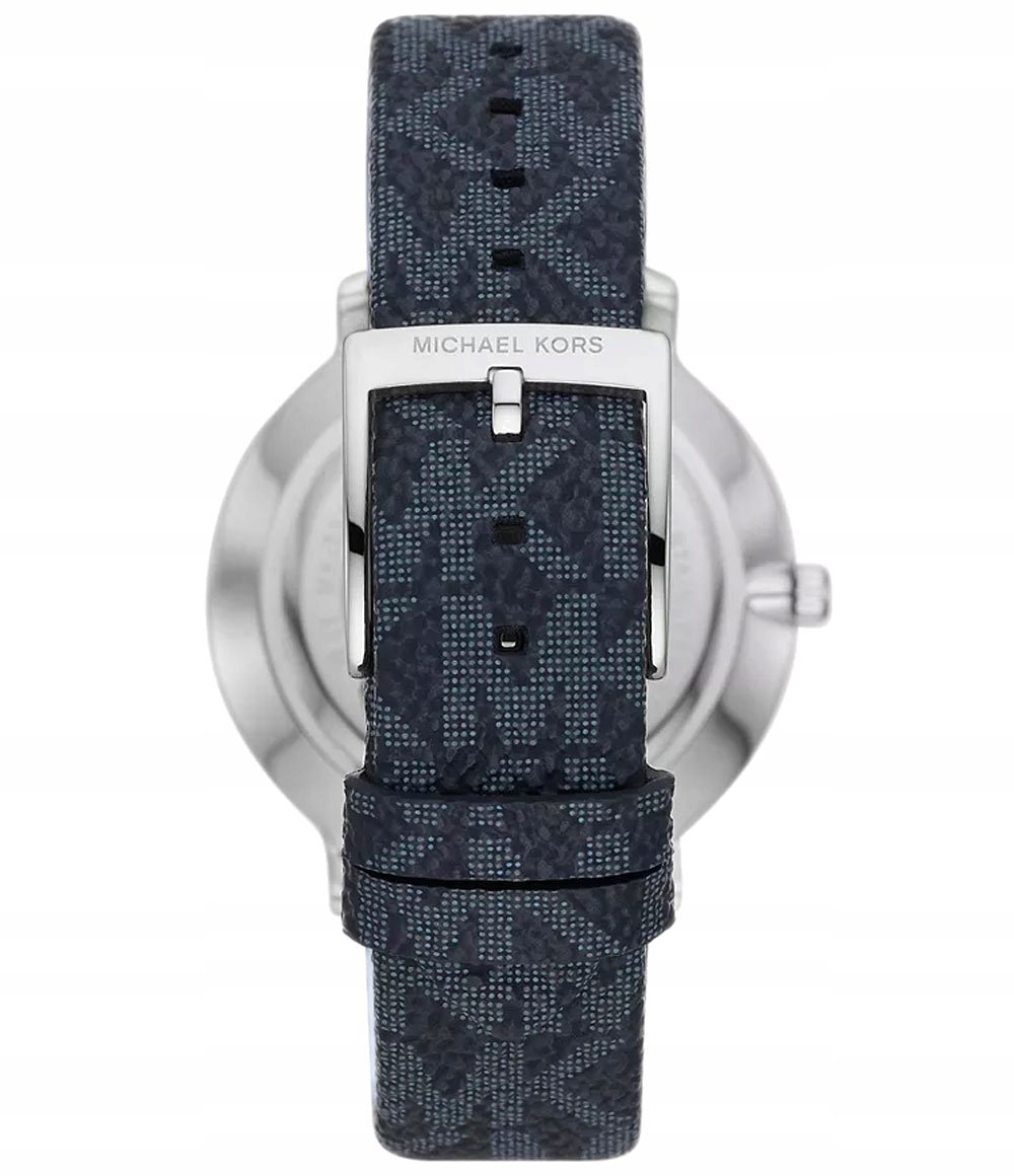 Pasek do zegarka MICHAEL KORS MK7244 granatowy 18 mm logo