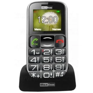 Maxcom MM461BB Czarny - Telefony komórkowe - miniaturka - grafika 1