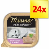 Mokra karma dla kotów - Zestaw Miamor Mild, 24 x 100g - Kurczak i warzywa - miniaturka - grafika 1