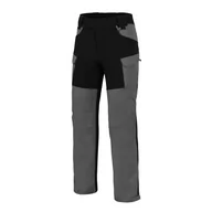 Odzież taktyczna i umundurowanie - Helikon - Spodnie outdoorowe Hybrid Outback Pants - DuraCanvas - Cloud Grey / Czarne - SP-HOP-DC-8401A - miniaturka - grafika 1