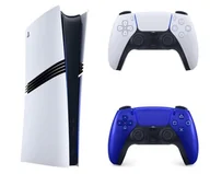 Konsole Playstation - Sony PlayStation 5 Pro + DualSense Cobalt Blue - miniaturka - grafika 1