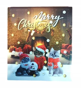 Kalendarz Adwetnowy dla kota 24 okienka z pysznymi przysmakami koty 2023 - Kalendarze Kalendarz Adwetnowy dla kota 24 okienka z pysznymi przysmakami koty 2023 - Kalendarze - miniaturka - grafika 1