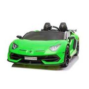 Zabawki zdalnie sterowane - Samochód elektryczny Beneo Lamborghini Aventador 12V dvojmístné zelené - miniaturka - grafika 1