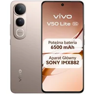 Telefony komórkowe - Vivo V50 Lite 8GB/256GB Złoty - miniaturka - grafika 1