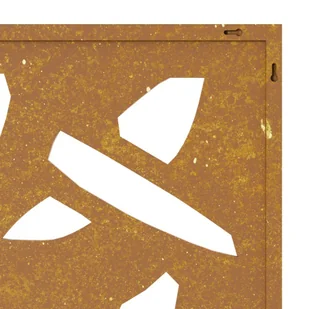 Ogrodowa dekoracja ścienna, 105x55 cm, stal kortenowska Lumarko! - Dekoracje domu - miniaturka - grafika 6