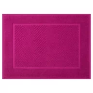 Dywaniki łazienkowe - Amarantowy dywanik łazienkowy KALIA 50X70 EUROFIRANY - miniaturka - grafika 1