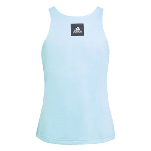 Koszulka dziewczęca adidas  Girls Match Tank Aqua 140 cm - Koszulki dla dziewczynek - miniaturka - grafika 1