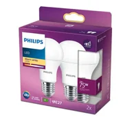 Żarówki LED - Philips LED 11W 75W E27 2szt. - miniaturka - grafika 1